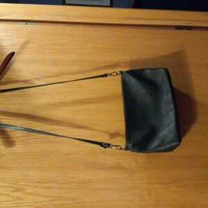 Womens almala crossbody purse black soft bag made in Italy